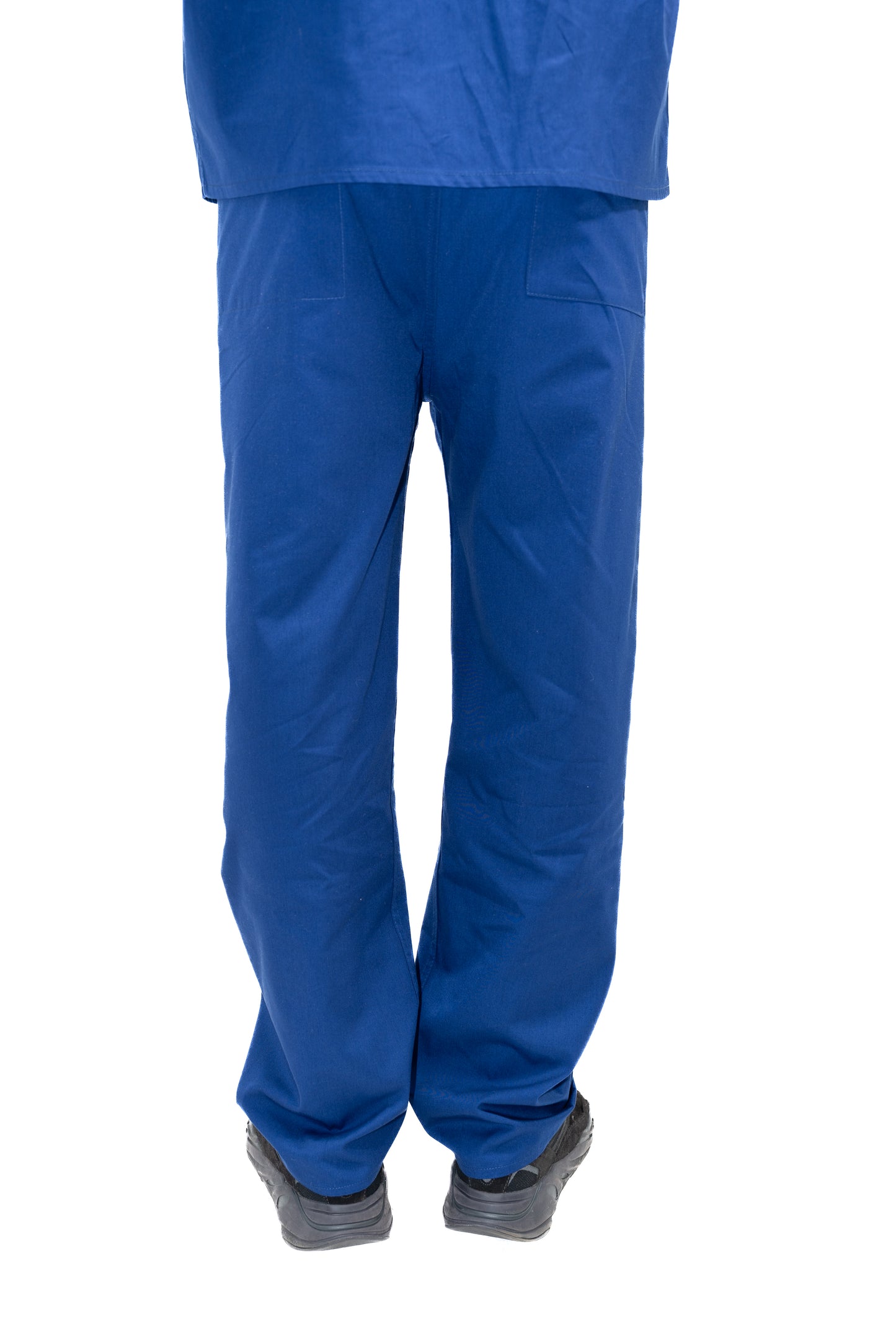 Medical Health Scrub Drawstring Blue Trousers Unisex Men/Women